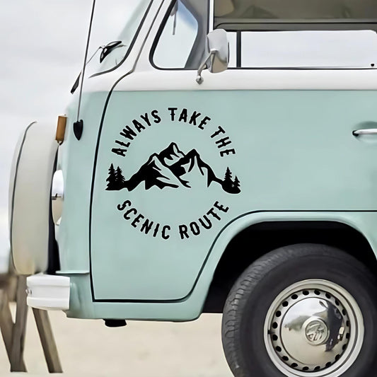 Personalised Sticker for Caravan, Motorhome, Campervan, motorhome decal