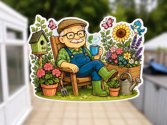 Custom Mind the Glass Window Cling Door’s Closed Fun Sticker Conservatories and Patio Doors Perfect for Grandparents and Families