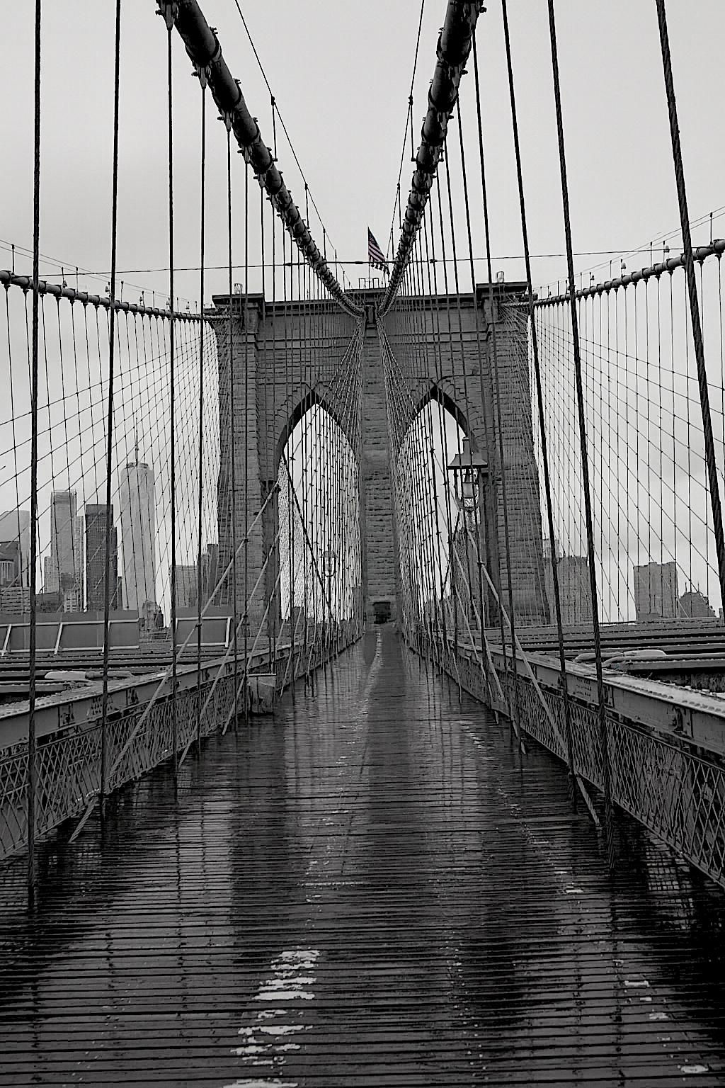 Empire State Building Print – DUMBO Manhattan Bridge View
