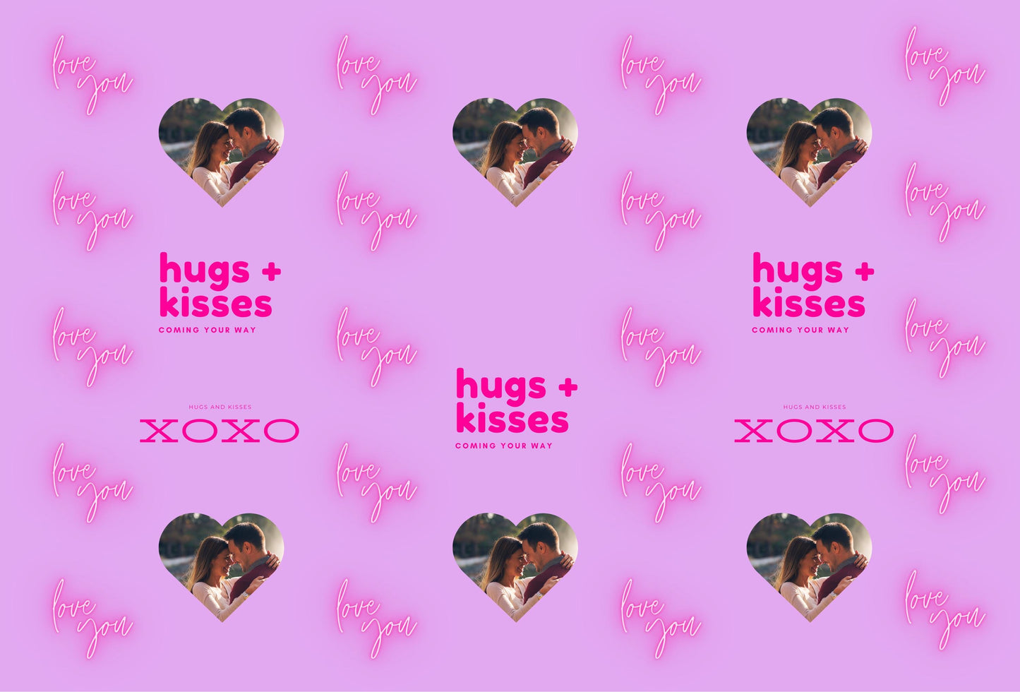 Personalised Photo Wrapping Paper β Custom designs