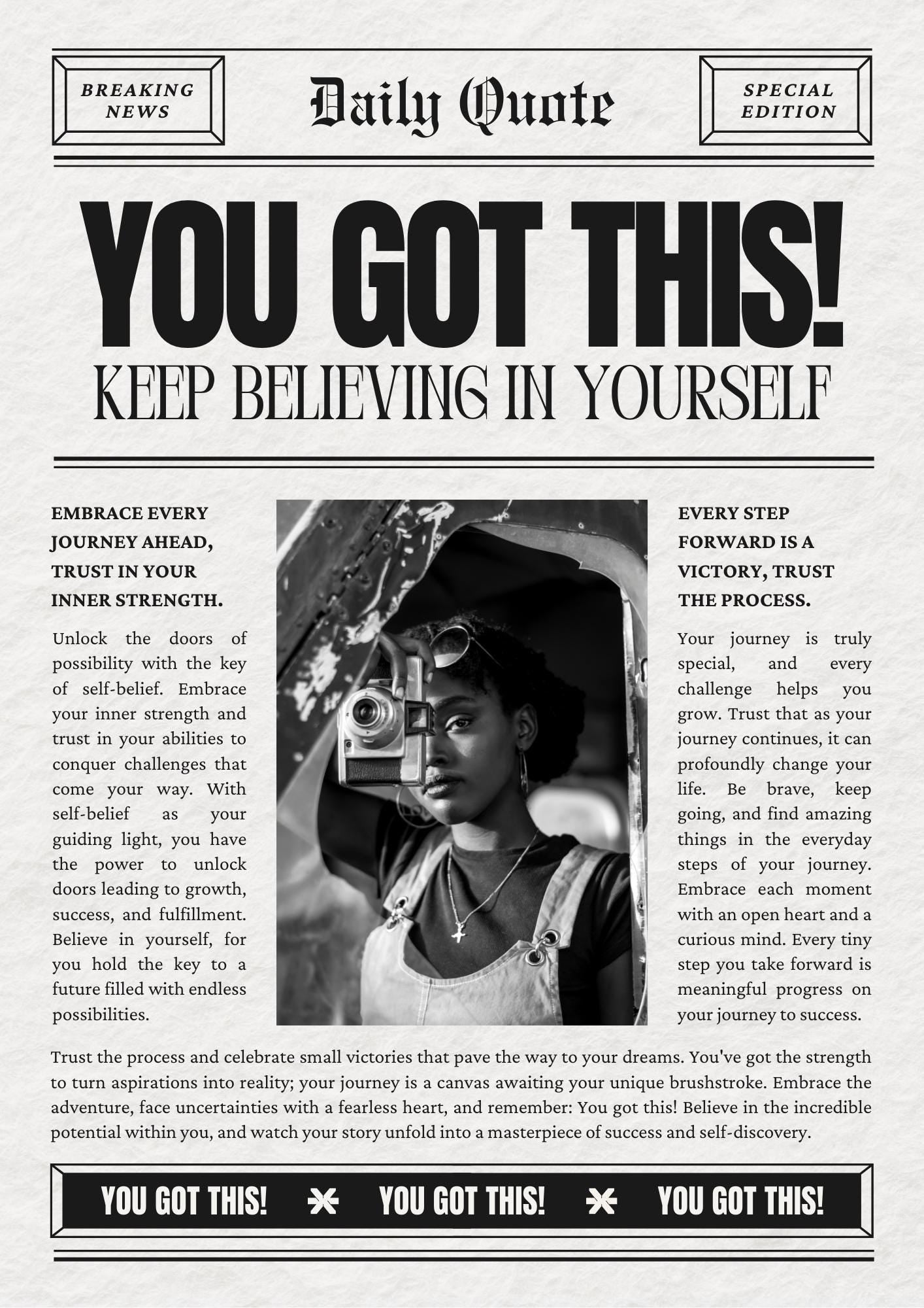 Personalised Vintage Newspaper Front Page Poster - Custom Headline Gift for Birthdays, Weddings, Anniversaries, and Special Occasions!