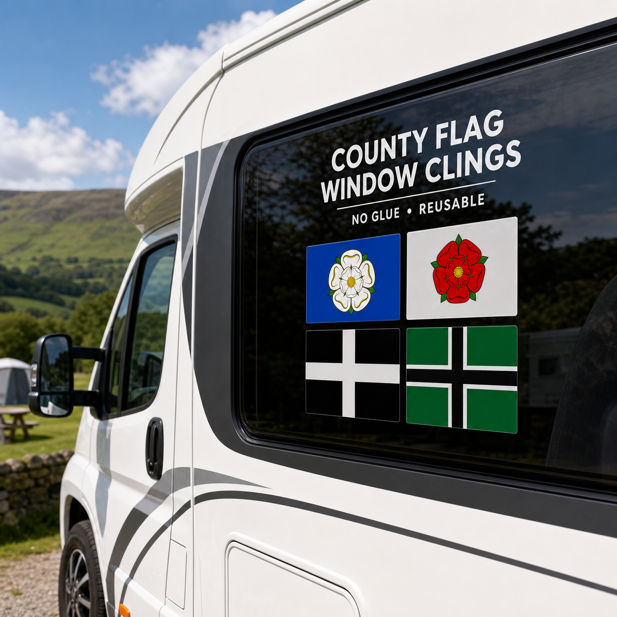 Custom Vehicle window cling