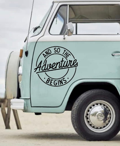 Personalised Sticker for Caravan, Motorhome, Campervan, motorhome decal