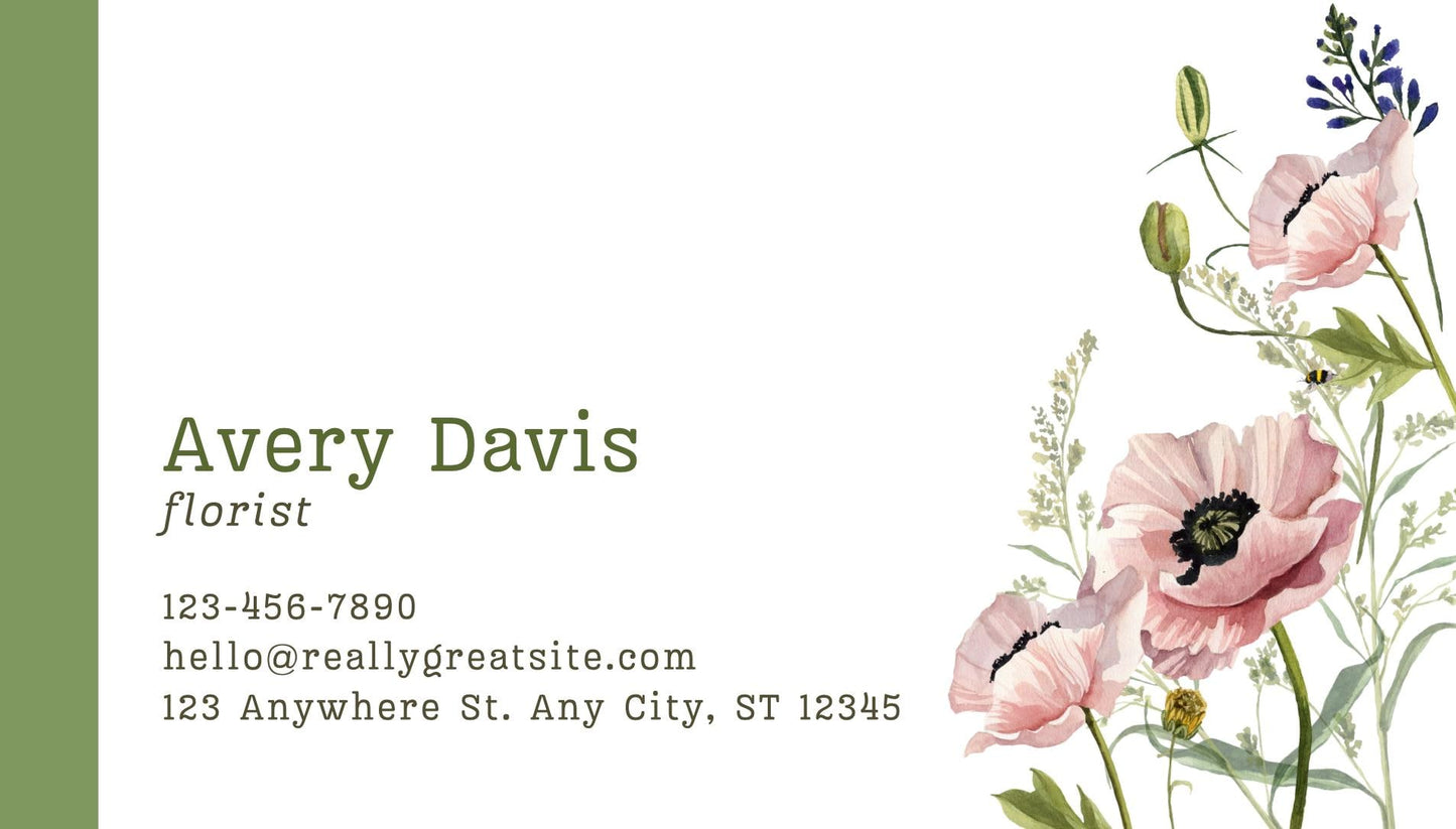 Business cards design and print