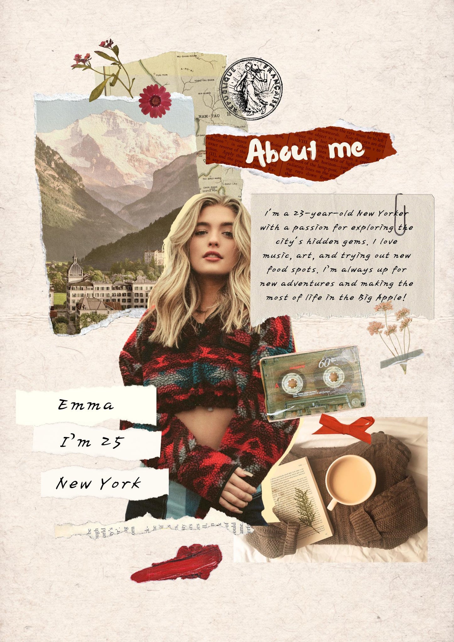 Custom Vision Board Print: Personalised Goal Setting, Manifestation Art
