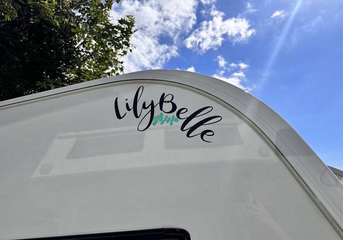 Personalised sticker | Motorhome, Caravan decals bumper sticker