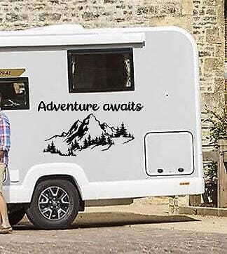 Personalised sticker | Motorhome, Caravan decals bumper sticker