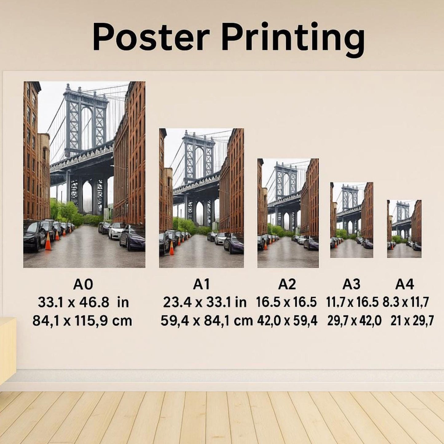 Custom Poster Printing A0–A4 | Personalised Art Prints UK