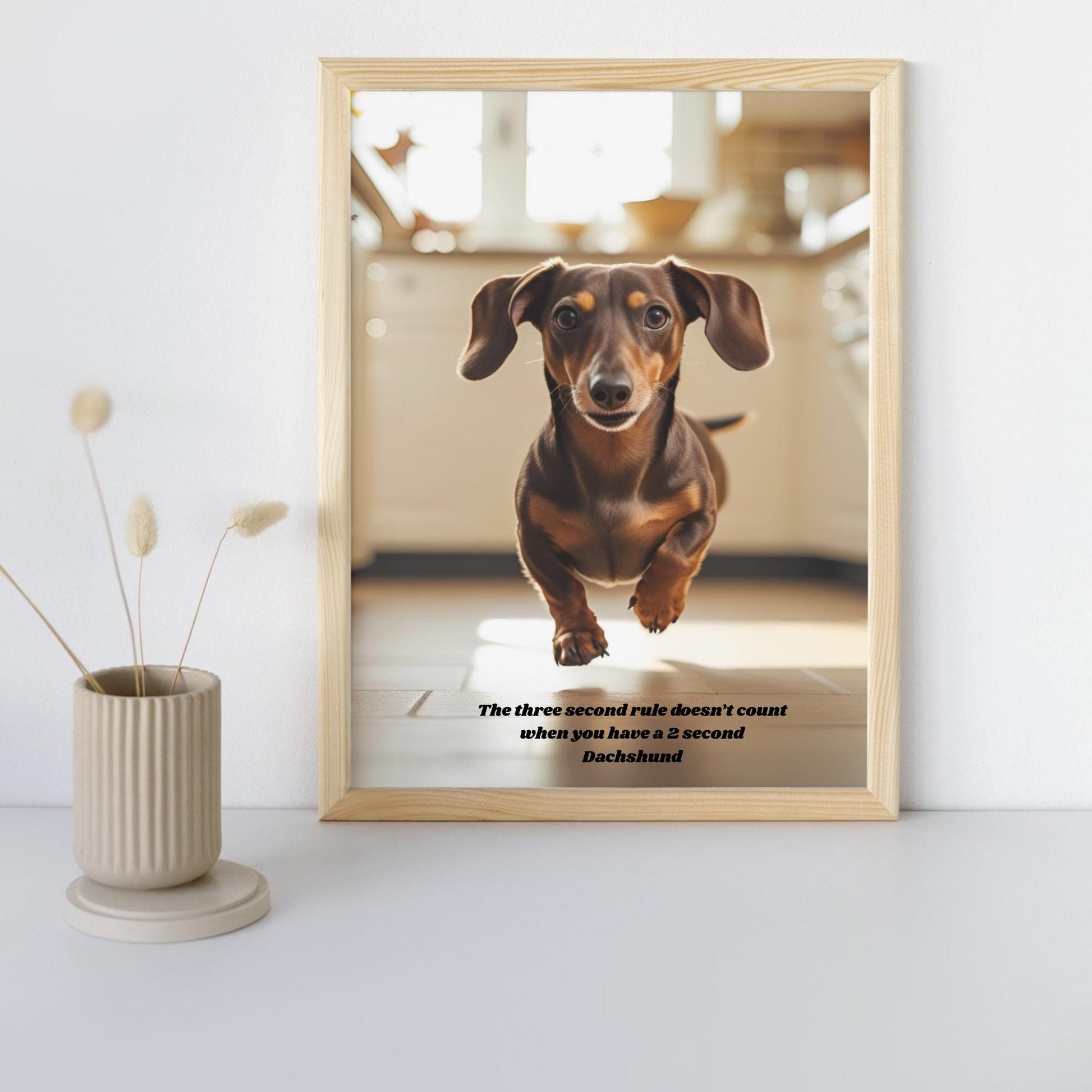 Customisable Dachshund Posters A0 A1 A2 A3 A4 Dog lover