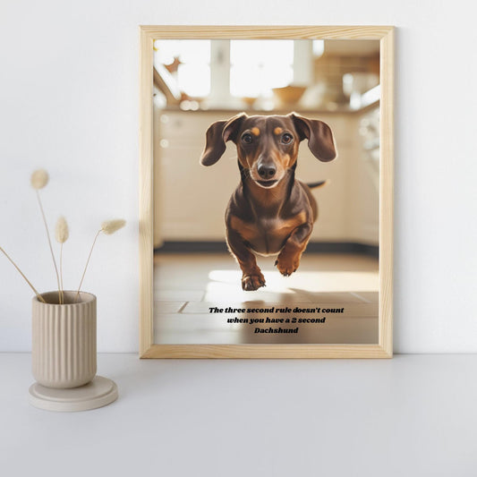 Customisable Dachshund Posters A0 A1 A2 A3 A4 Dog lover