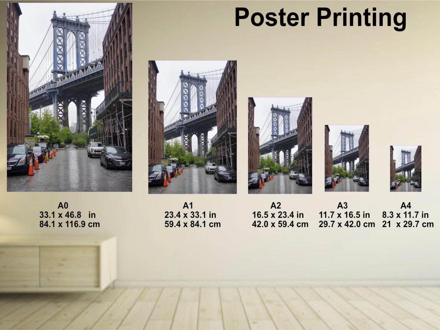 Custom Poster Printing A0–A4 | Personalised Art Prints UK