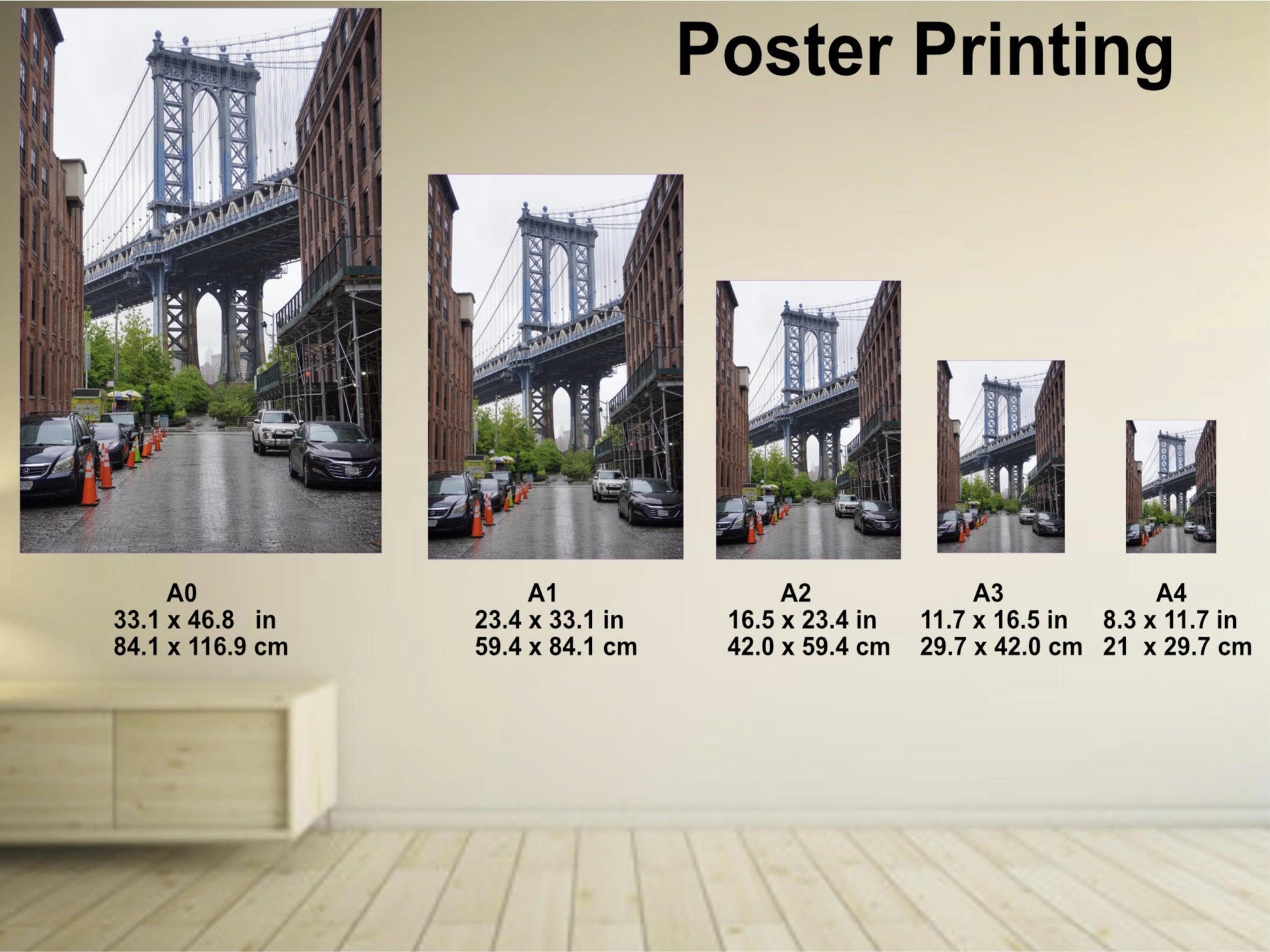 Custom Poster Printing A0–A4 | Personalised Art Prints UK