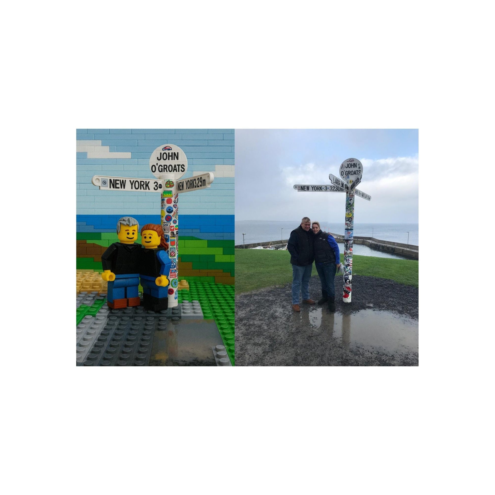 Custom LEGO®-Inspired Portrait – Turn Your Photo into Fun, Colorful Brick Art