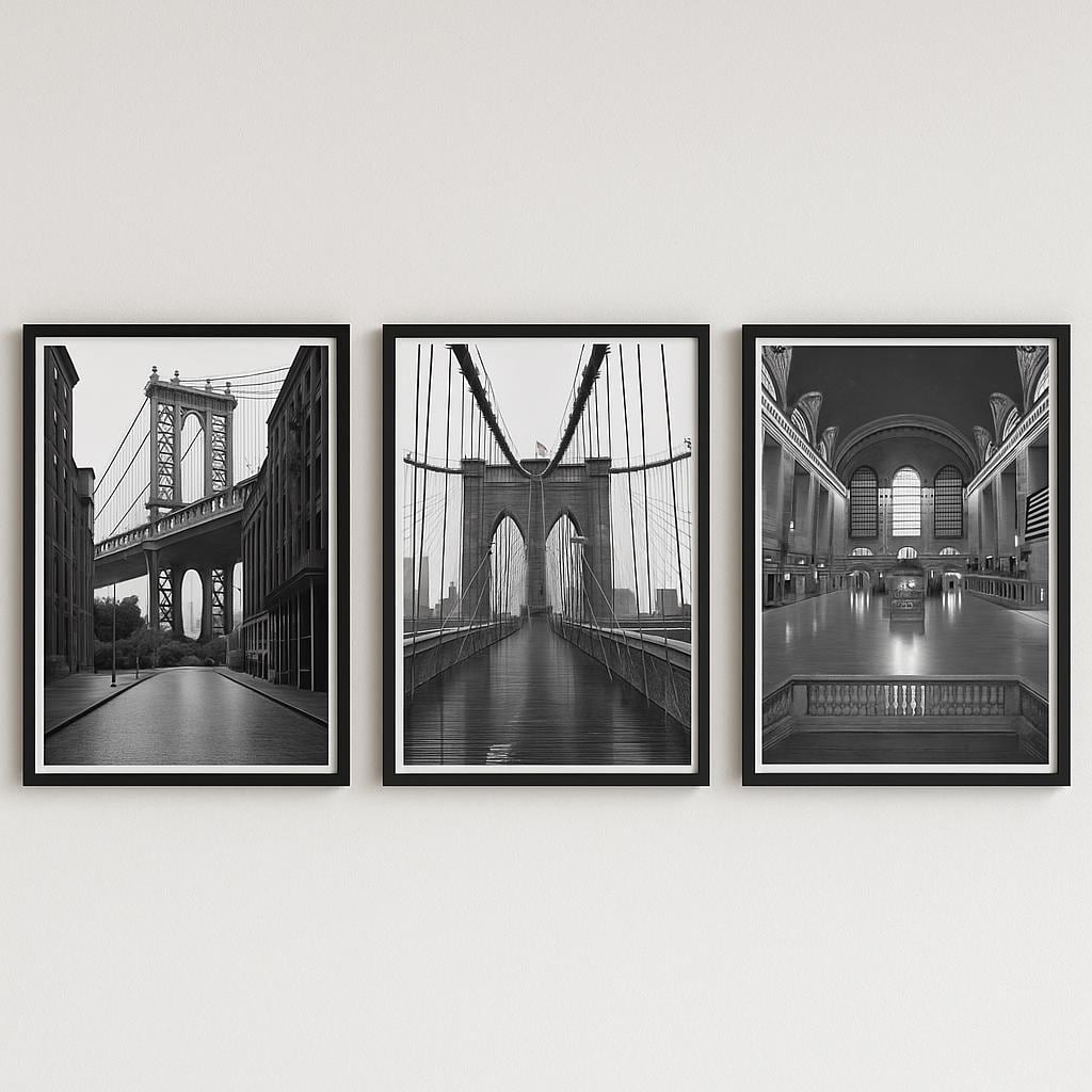 Empire State Building Print – DUMBO Manhattan Bridge View