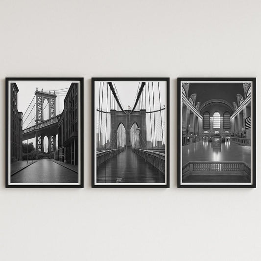 Empire State Building Print – DUMBO Manhattan Bridge View