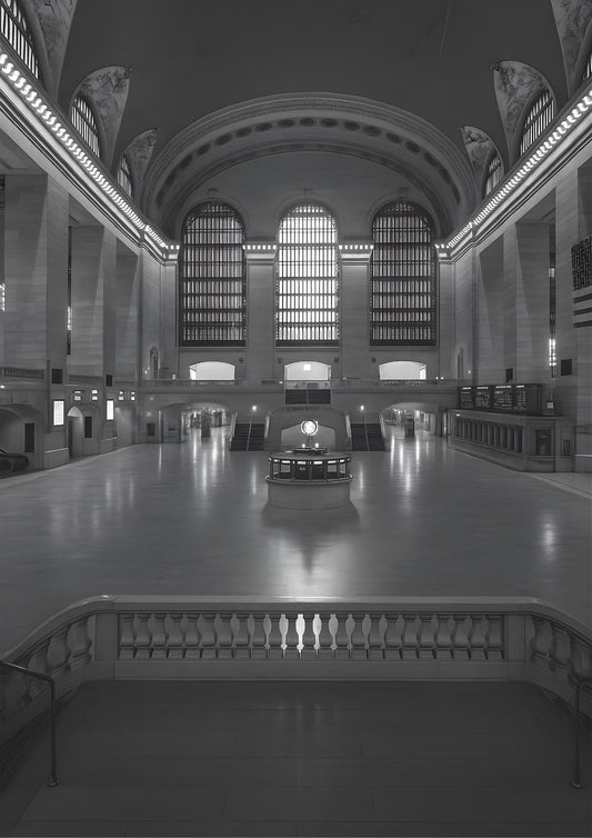New York City Black & White Wall Art Collection – Brooklyn Bridge • Manhattan Bridge • Grand Central Terminal