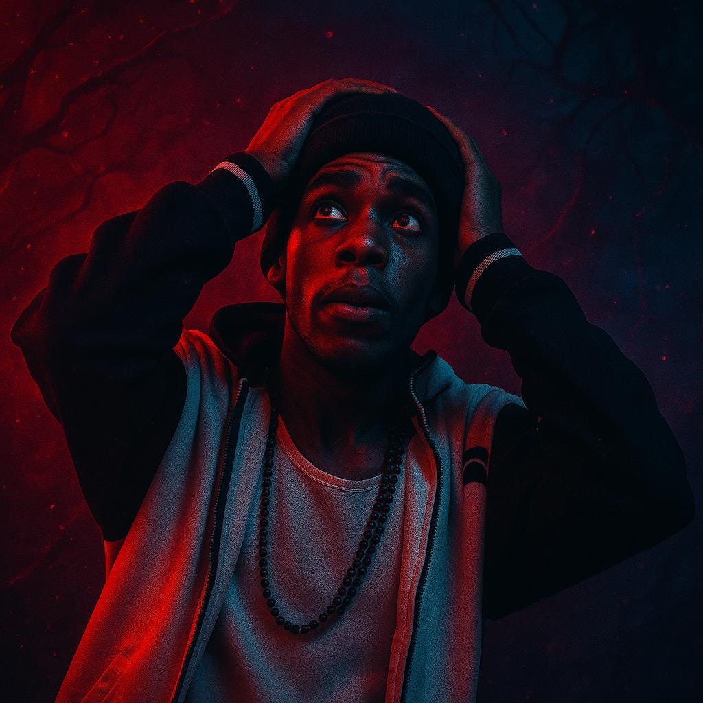 inspired by Stranger Things Upside Down Portrait – Custom Photo Edit | Digital Download or A4/A3 Print | Cinematic Dark Art