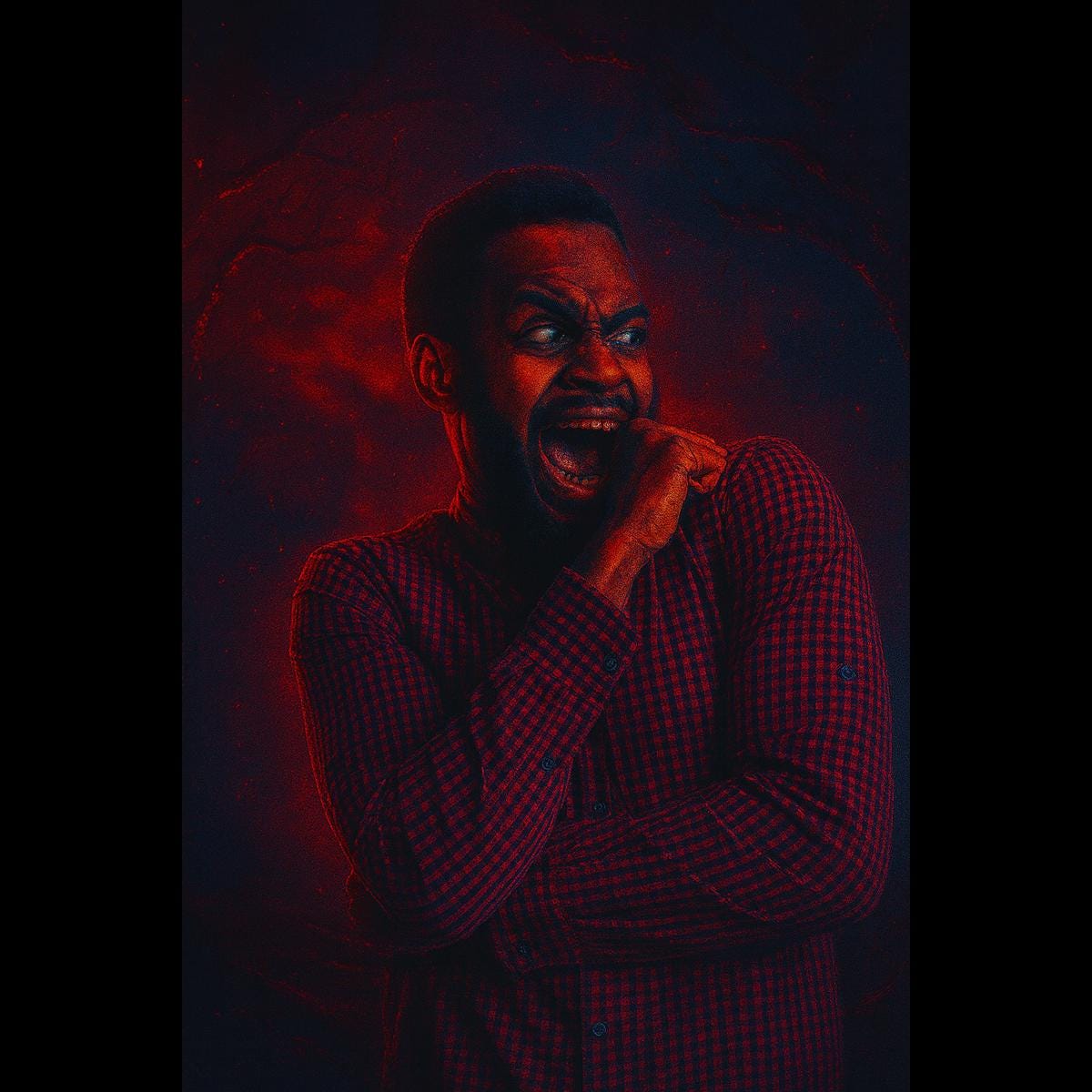 inspired by Stranger Things Upside Down Portrait – Custom Photo Edit | Digital Download or A4/A3 Print | Cinematic Dark Art