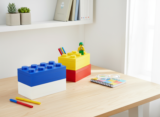 Social Media Banner for LEGO-Inspired Storage Box